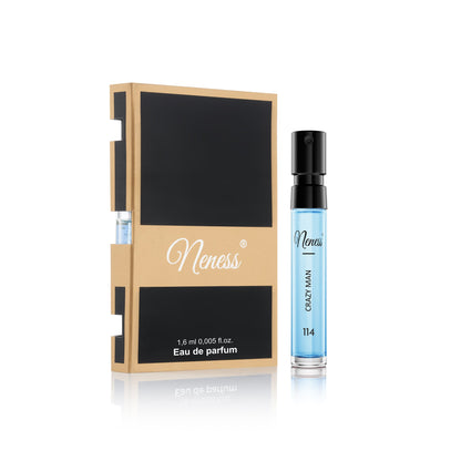 N114. Neness Crazy Man - 1.6 ml sample - Perfume For Men