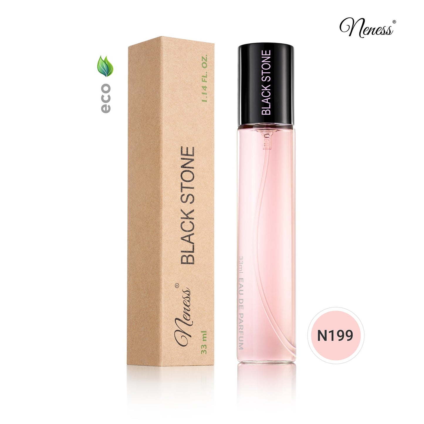 N199. Neness Black Stone - 33 ml - Parfum Pour Femme