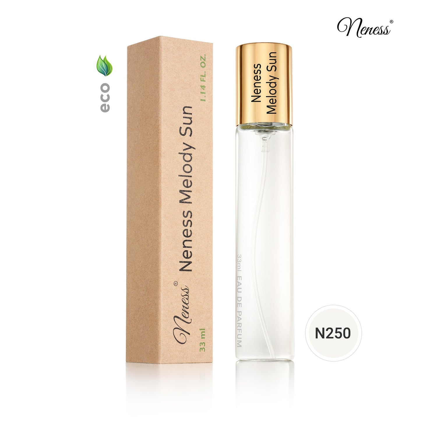N250. Neness Melody Sun - 33 ml - Parfums unisexes