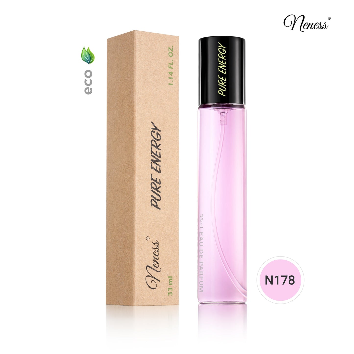 N178. Neness Pure Energy - 33 ml - Parfum Pour Femme